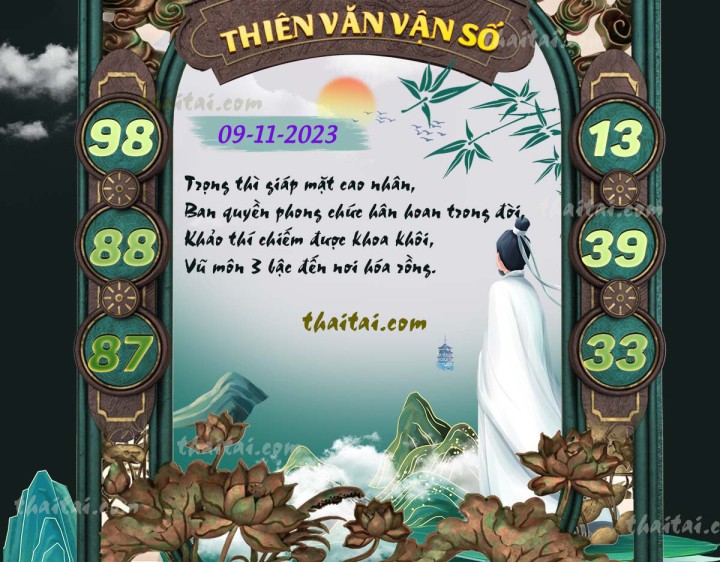 THIÊN VĂN VẬN SỐ 25/10/2023