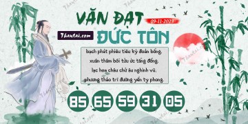 Văn Đạt Đức Tôn 09/11/2023