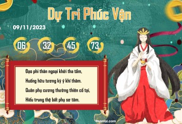 DỰ TRI PHÚC VẬN 09/11/2023