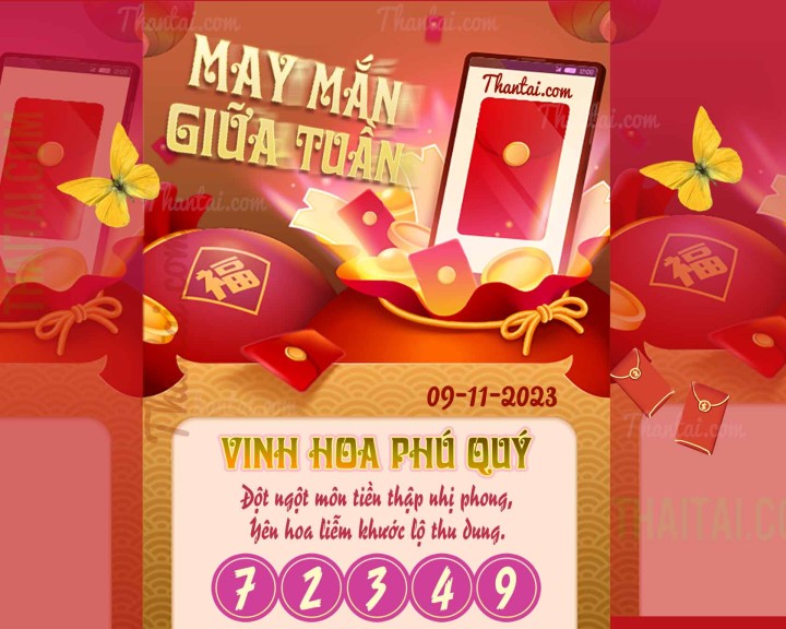 May Mắn Giữa Tuần 25/10/2023