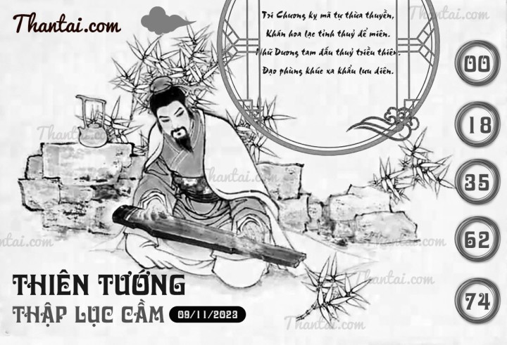 THIÊN TƯỚNG THẬP LỤC CẦU 25/10/2023