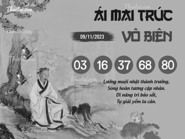 ÁI MAI TRÚC VÔ BIÊN 09/11/2023