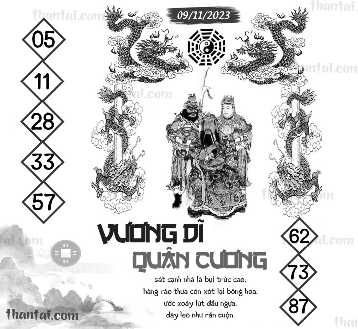 Vương Dĩ Quân Cương 25/10/2023
