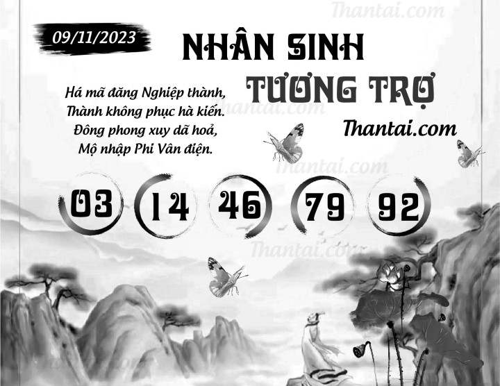 NHÂN SINH TƯƠNG TRỢ 25/10/2023