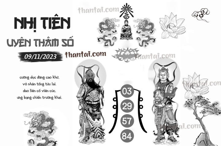 NHỊ TIÊN UYÊN THÂM SỐ 25/10/2023