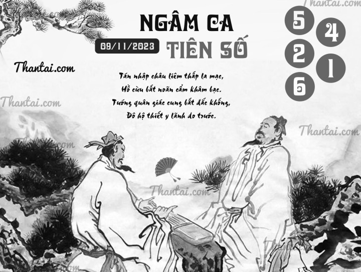 NGÂM CA TIÊN SỐ 25/10/2023