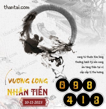 Vương Long Nhãn Tiễn 10/11/2023
