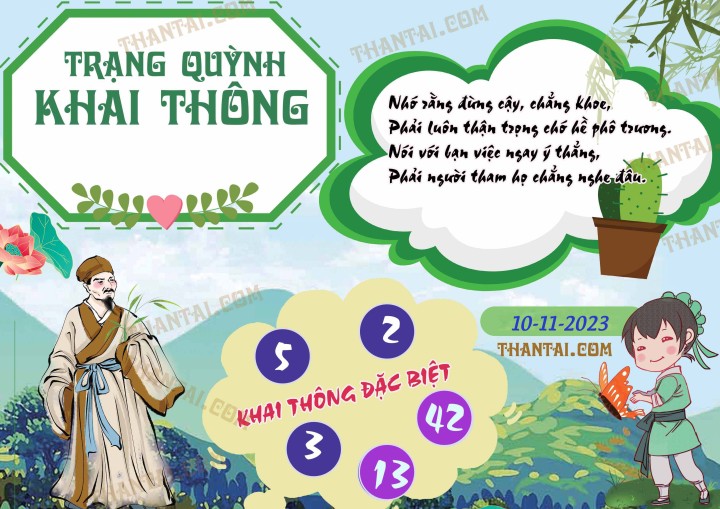 Trạng Quỳnh Khai Thông 26/10/2023
