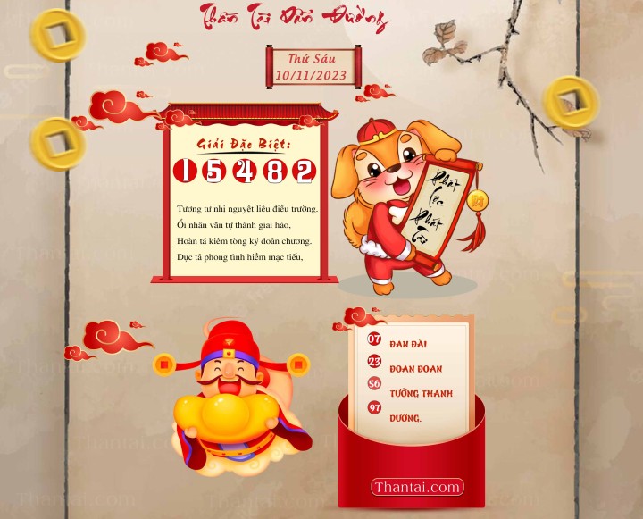 THẦN TÀI DẪN ĐƯỜNG 26/10/2023