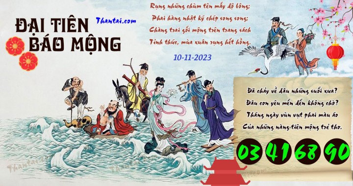 Đại Tiên Báo Mộng 26/10/2023