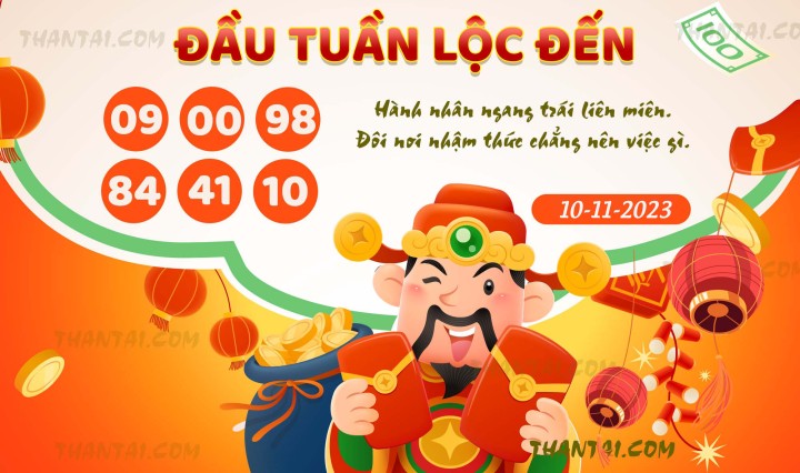 ĐẦU TUẦN LỘC ĐẾN 26/10/2023