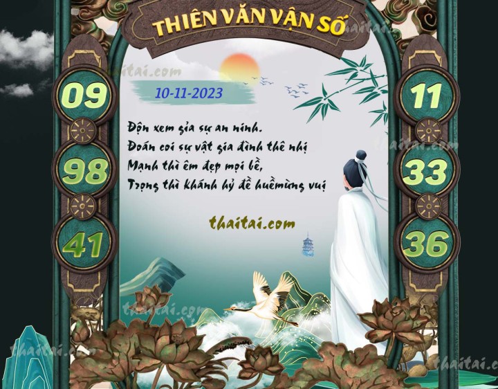 THIÊN VĂN VẬN SỐ 26/10/2023