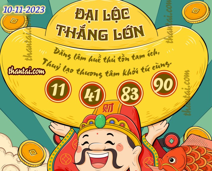 ĐẠI LỘC THẮNG LỚN 26/10/2023