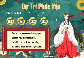 DỰ TRI PHÚC VẬN 10/11/2023