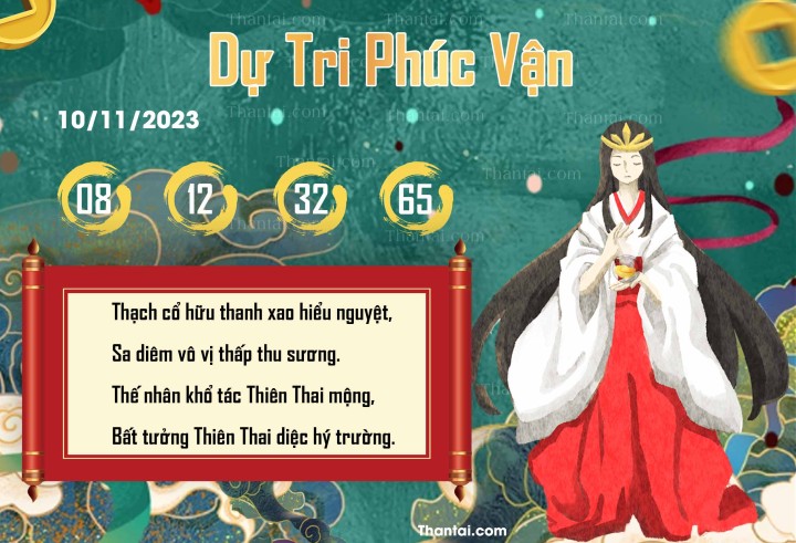 DỰ TRI PHÚC VẬN 26/10/2023