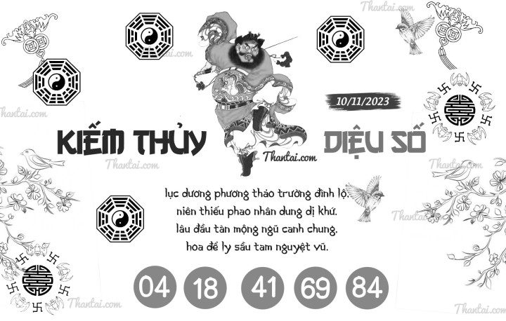 KIẾM THỦY DIỆU SỐ 26/10/2023