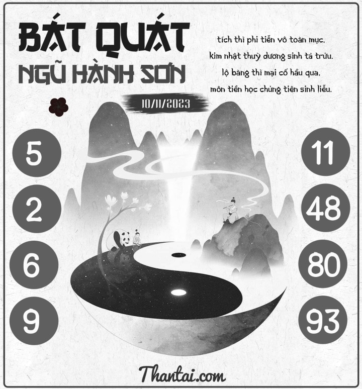 BÁT QUÁI NGŨ HÀNH SƠN 26/10/2023