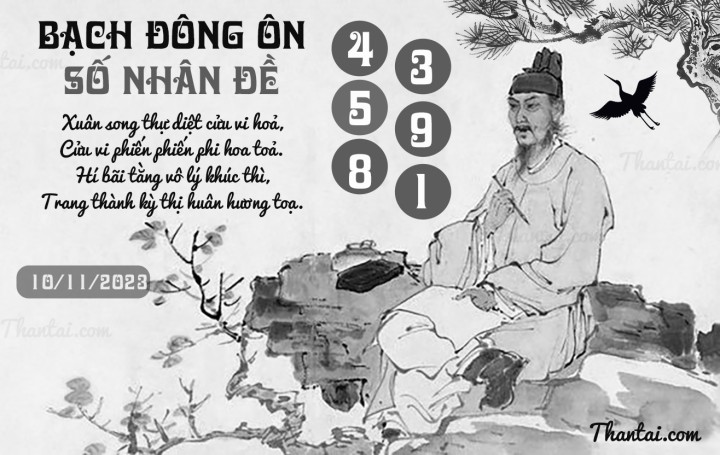 BẠCH ĐÔNG ÔN 26/10/2023