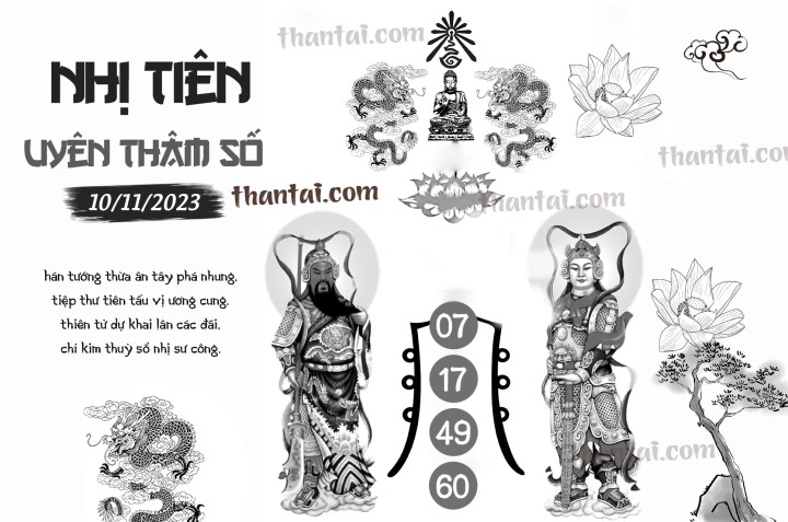 NHỊ TIÊN UYÊN THÂM SỐ 26/10/2023