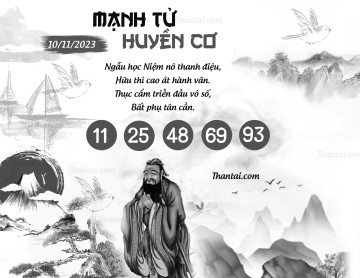 MẠNH TỬ HUYỀN CƠ 10/11/2023