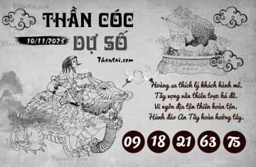 THẦN CÓC DỰ SỐ 10/11/2023