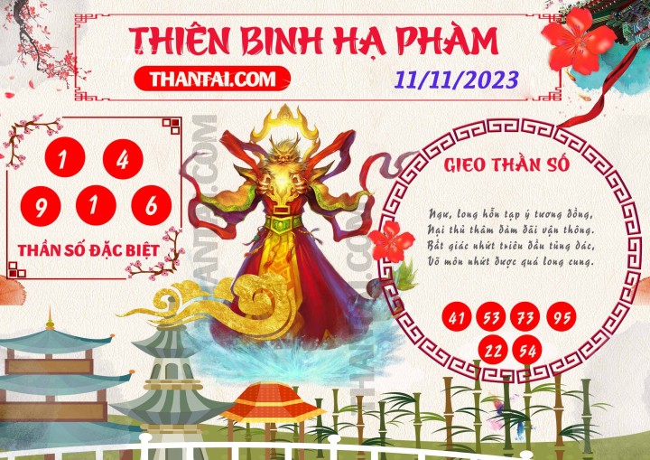 Thiên Binh Hạ Phàm 27/10/2023