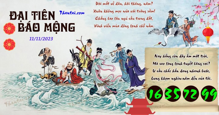 Đại Tiên Báo Mộng 26/10/2023