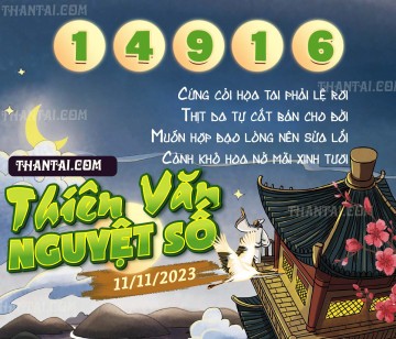 THIÊN VĂN NGUYỆT SỐ 11/11/2023