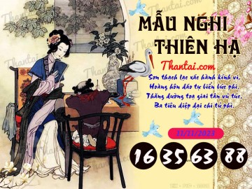 Mẫu Nghi Thiên Hạ 11/11/2023