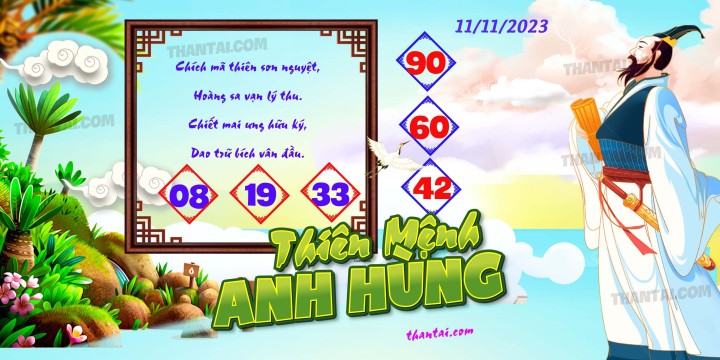 THIÊN MỆNH ANH HÙNG 27/10/2023