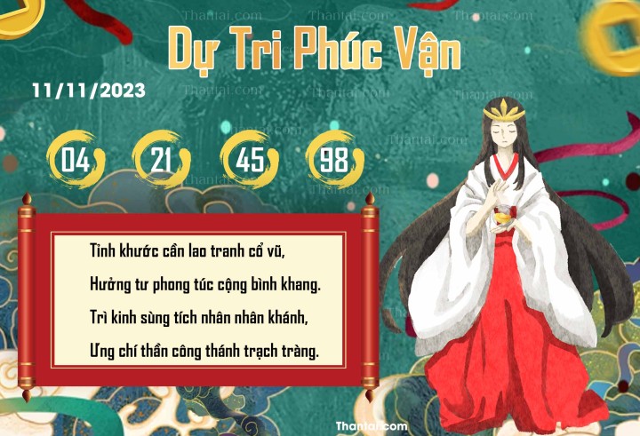 DỰ TRI PHÚC VẬN 27/10/2023