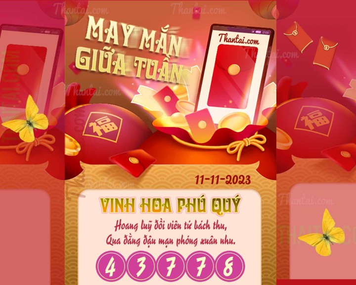 May Mắn Giữa Tuần 27/10/2023