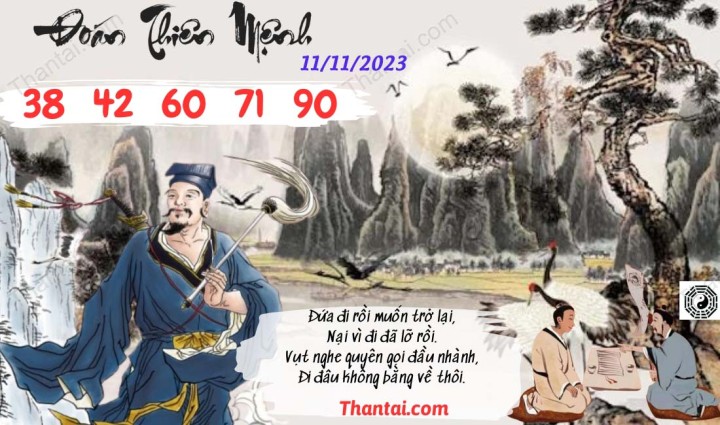 Đoán Thiên Mệnh 27/10/2023