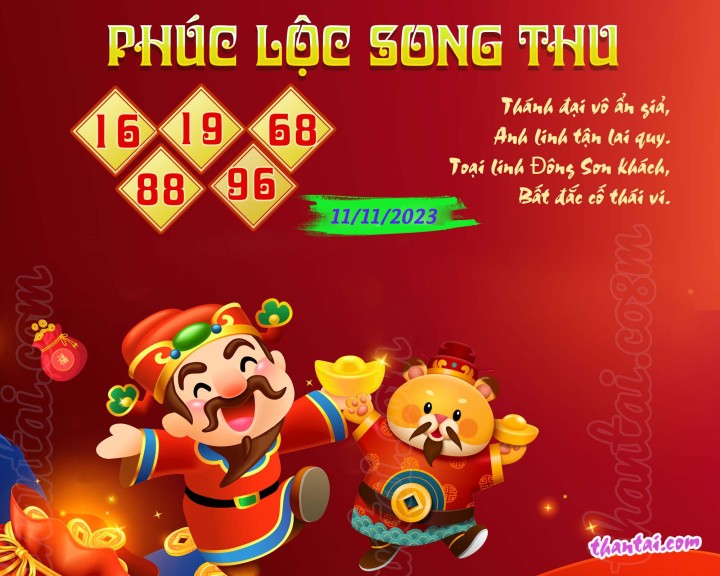 PHÚC LỘC SONG THU 27/10/2023