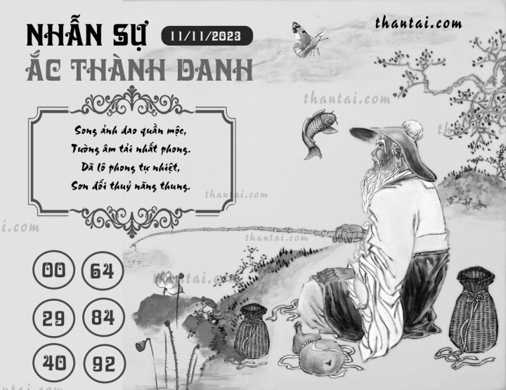 NHẪN SỰ ẮC THÀNH DANH 27/10/2023