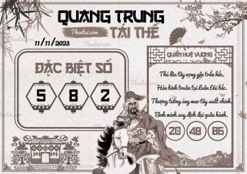 QUANG TRUNG TÁI THẾ 11/11/2023