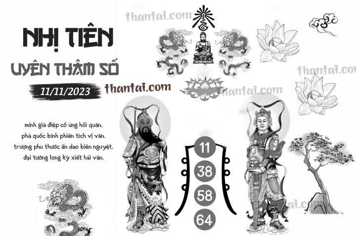NHỊ TIÊN UYÊN THÂM SỐ 27/10/2023