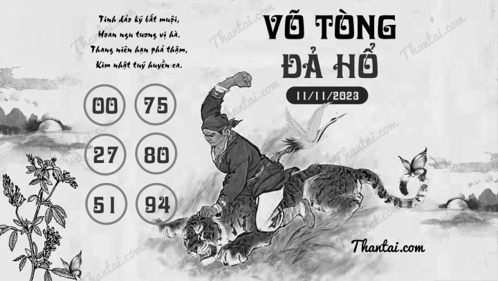 VÕ TÒNG ĐẢ HỔ 27/10/2023