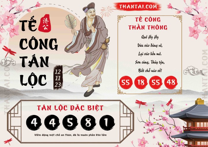 Tế Công Tán Lộc 28/10/2023