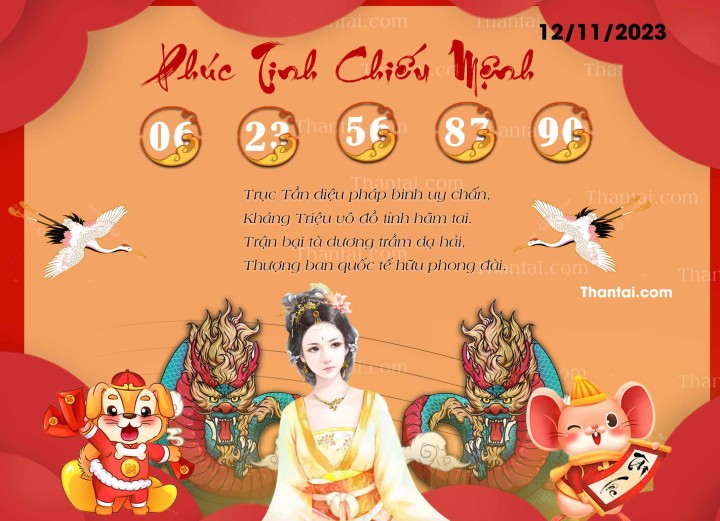 Phúc Tinh Chiếu Mệnh 28/10/2023