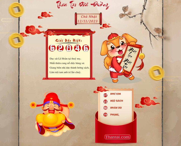 THẦN TÀI DẪN ĐƯỜNG 28/10/2023
