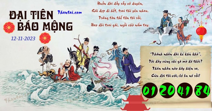 Đại Tiên Báo Mộng 27/10/2023