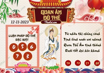 Quan Âm Độ Thế 12/11/2023