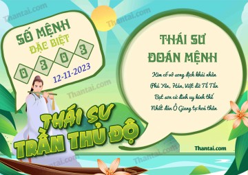 Thái Sư Trần Thủ Độ 12/11/2023