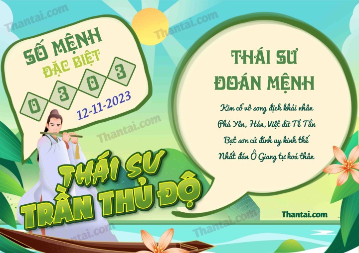 Thái Sư Trần Thủ Độ 28/10/2023