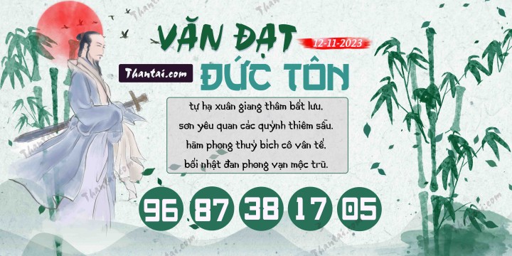 Văn Đạt Đức Tôn 28/10/2023