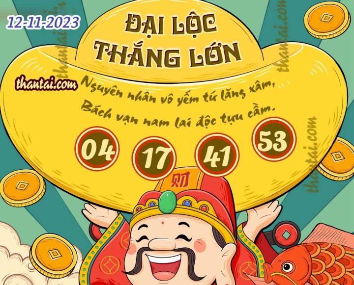 ĐẠI LỘC THẮNG LỚN 28/10/2023
