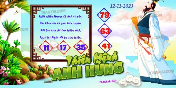 THIÊN MỆNH ANH HÙNG 12/11/2023