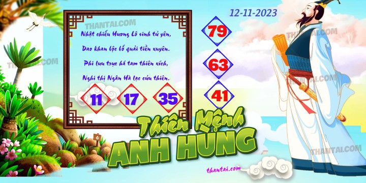 THIÊN MỆNH ANH HÙNG 28/10/2023