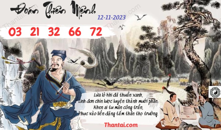 Đoán Thiên Mệnh 28/10/2023